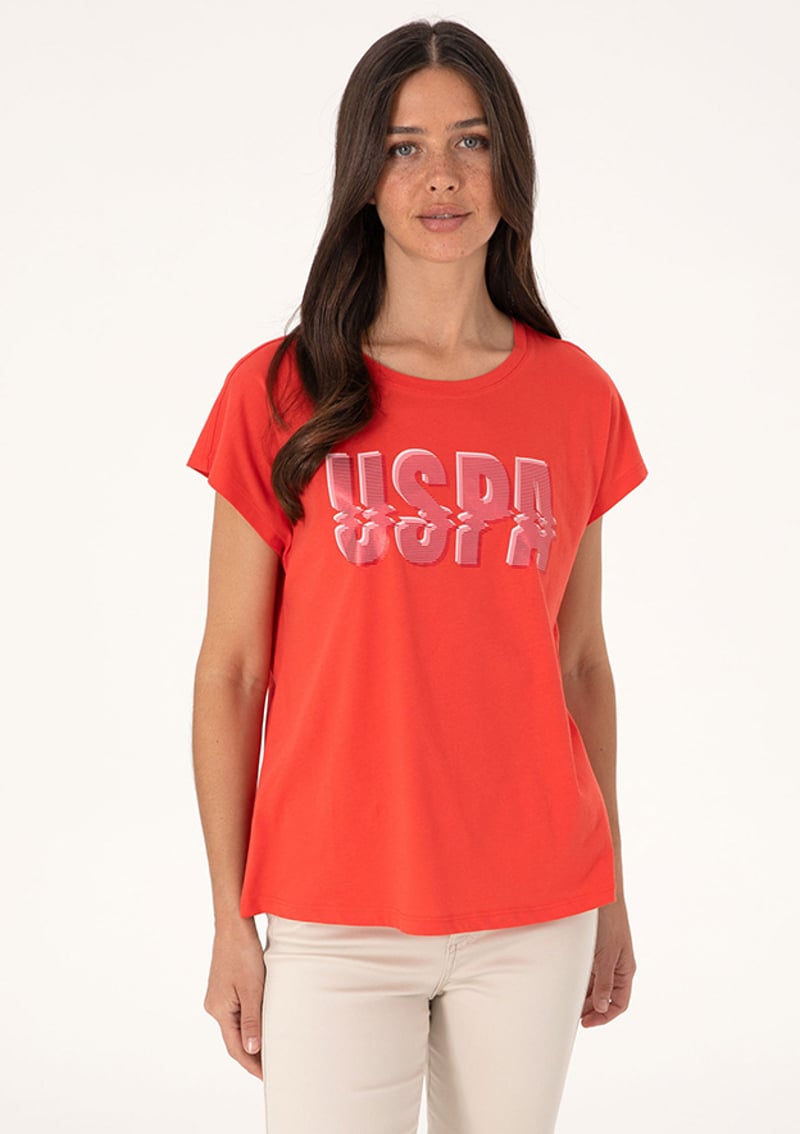 T117052614.2104079 Kadın Kırmızı Regular T-shirt