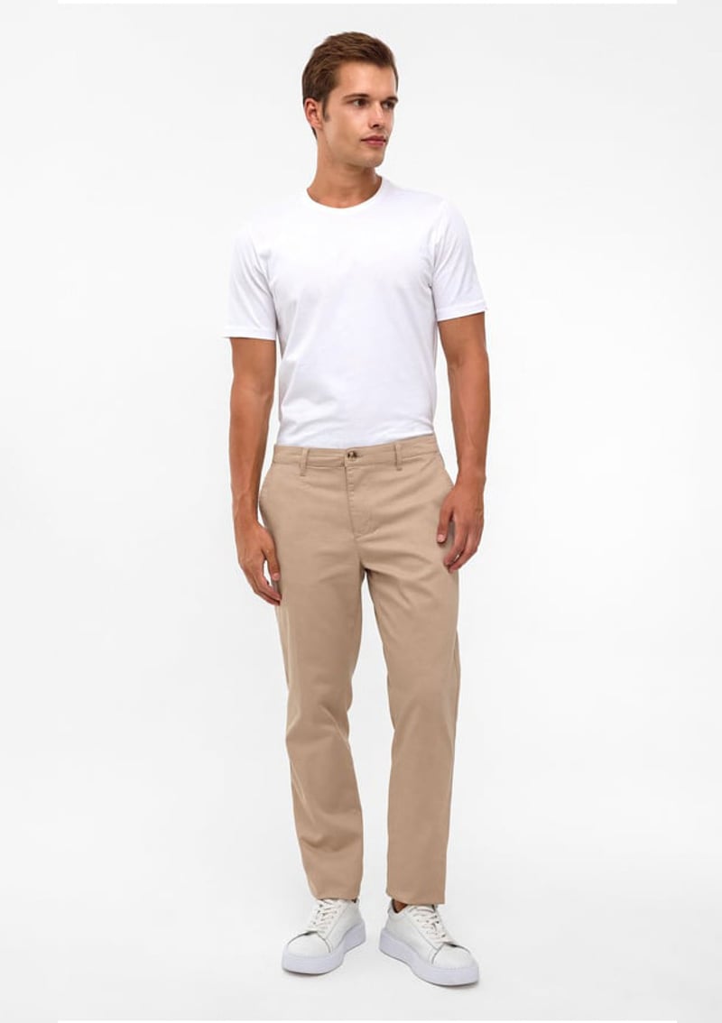Pn2020500703 Erkek Bej Pantolon