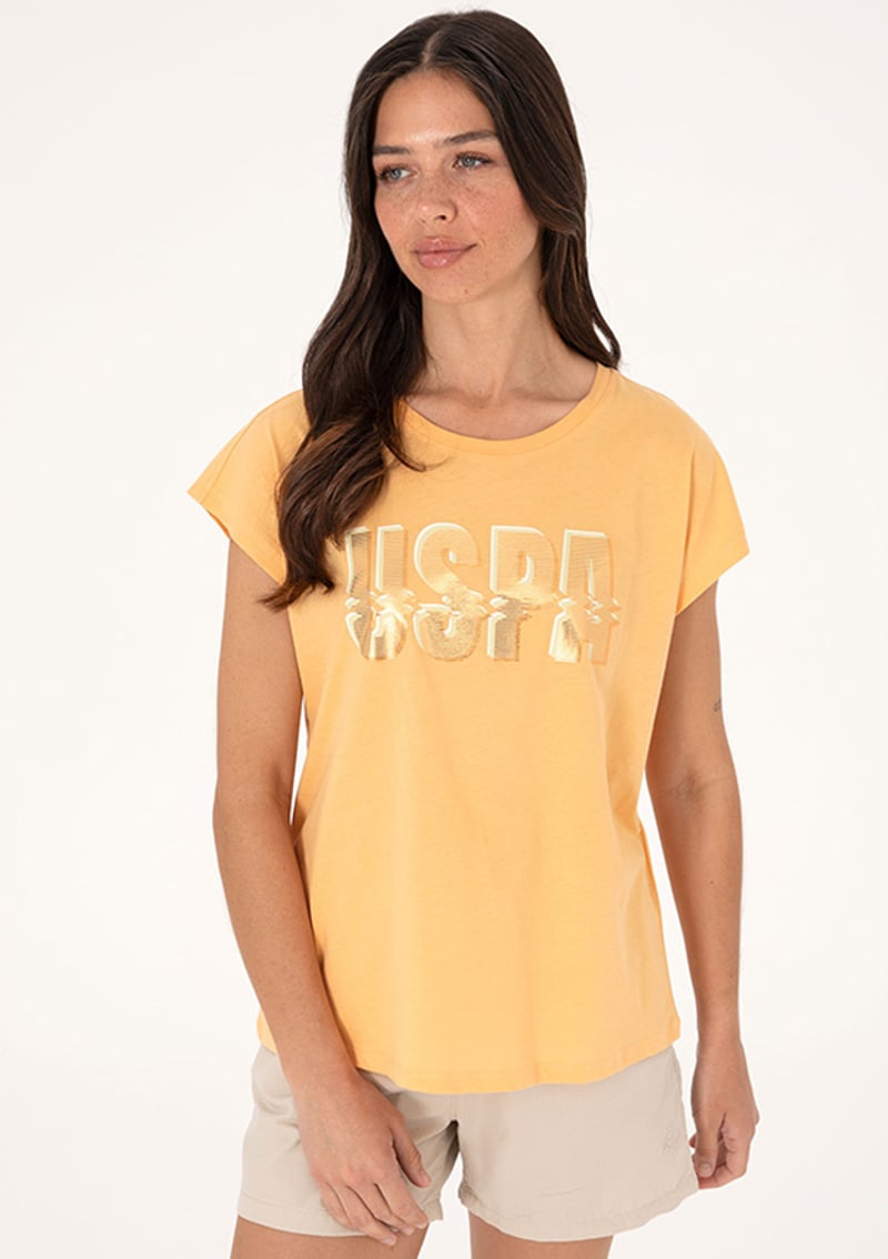 T117052625.2104079 Kadın Turuncu Regular T-shirt