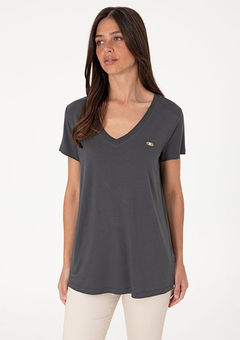 T117017784.2075766 Kadın Antrasit T-shirt