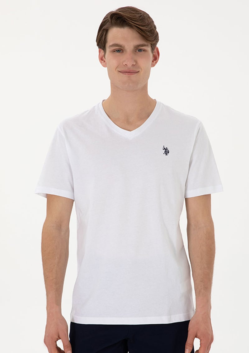 T117024105.2084594 Erkek Beyaz Regular T-shirt