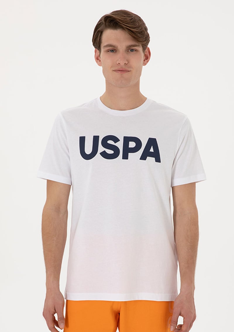 T117022409.2084588 Erkek Beyaz Regular T-shirt
