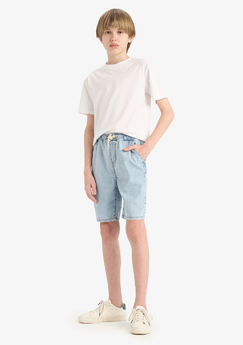 B5764A8Yda1 Erkek Çocuk Mavi Jean Pantolon