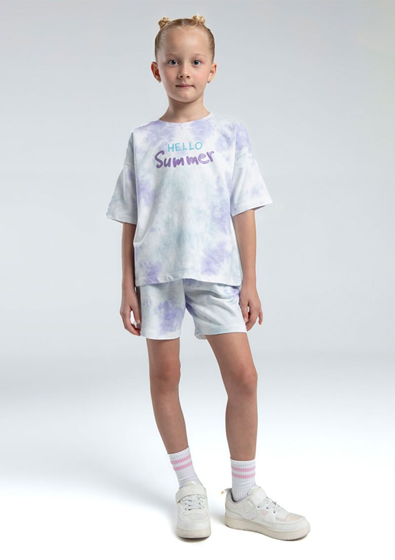 Rp3616-G Kız Çocuk Çok Renkli Pijama