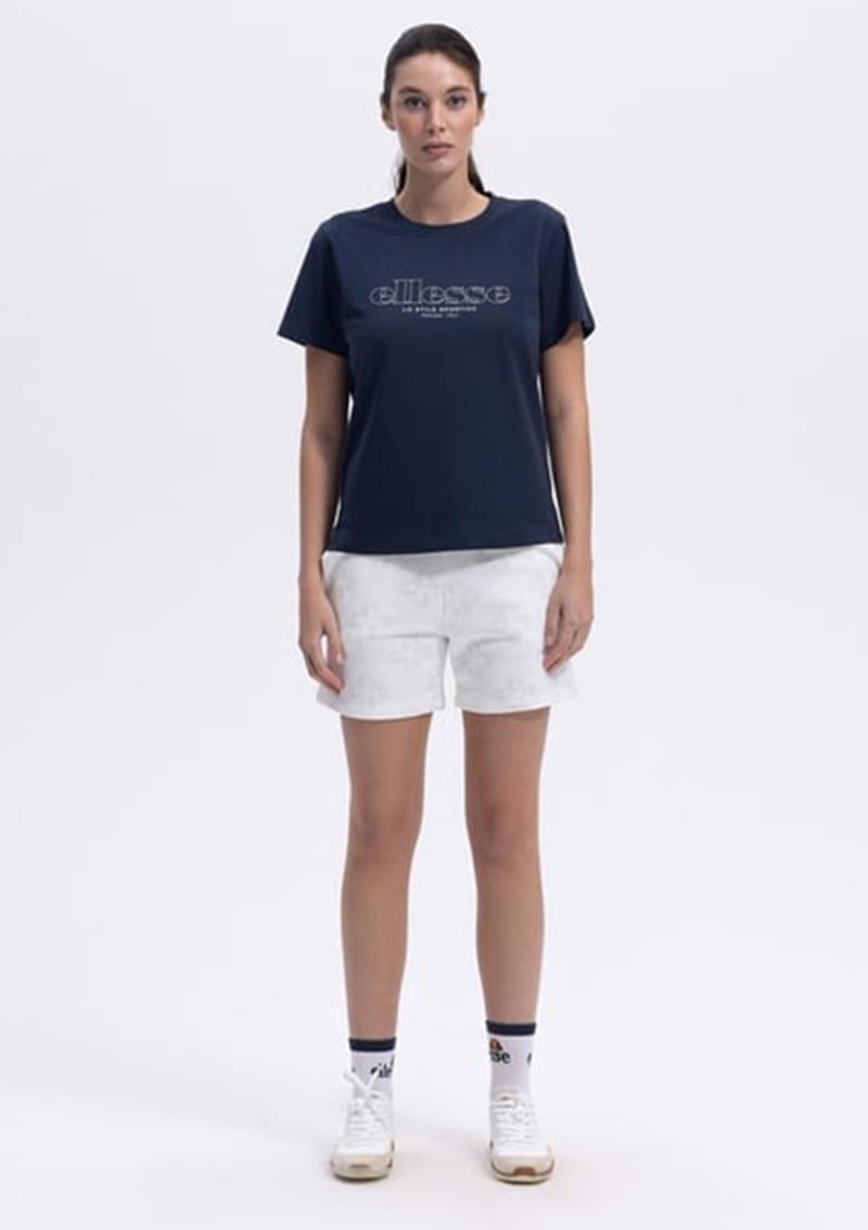 Ef445 Kadın Çok Renkli Baskılı T-shirt