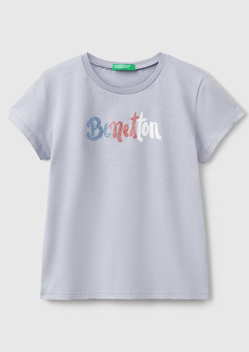 3I1Xc10Mz-25Y Kız Çocuk Yeşil Baskılı T-shirt