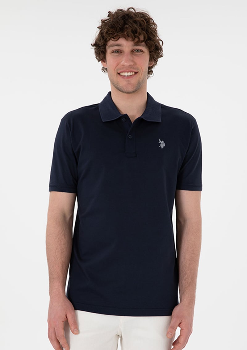T117015517.2084383 Erkek Lacivert Basic T-shirt
