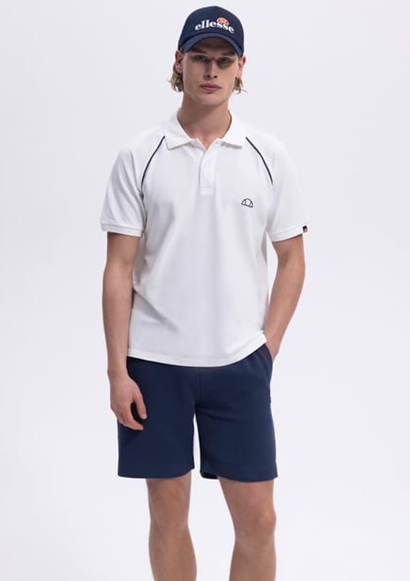 Em407 Erkek Beyaz Polo Yaka T-shirt