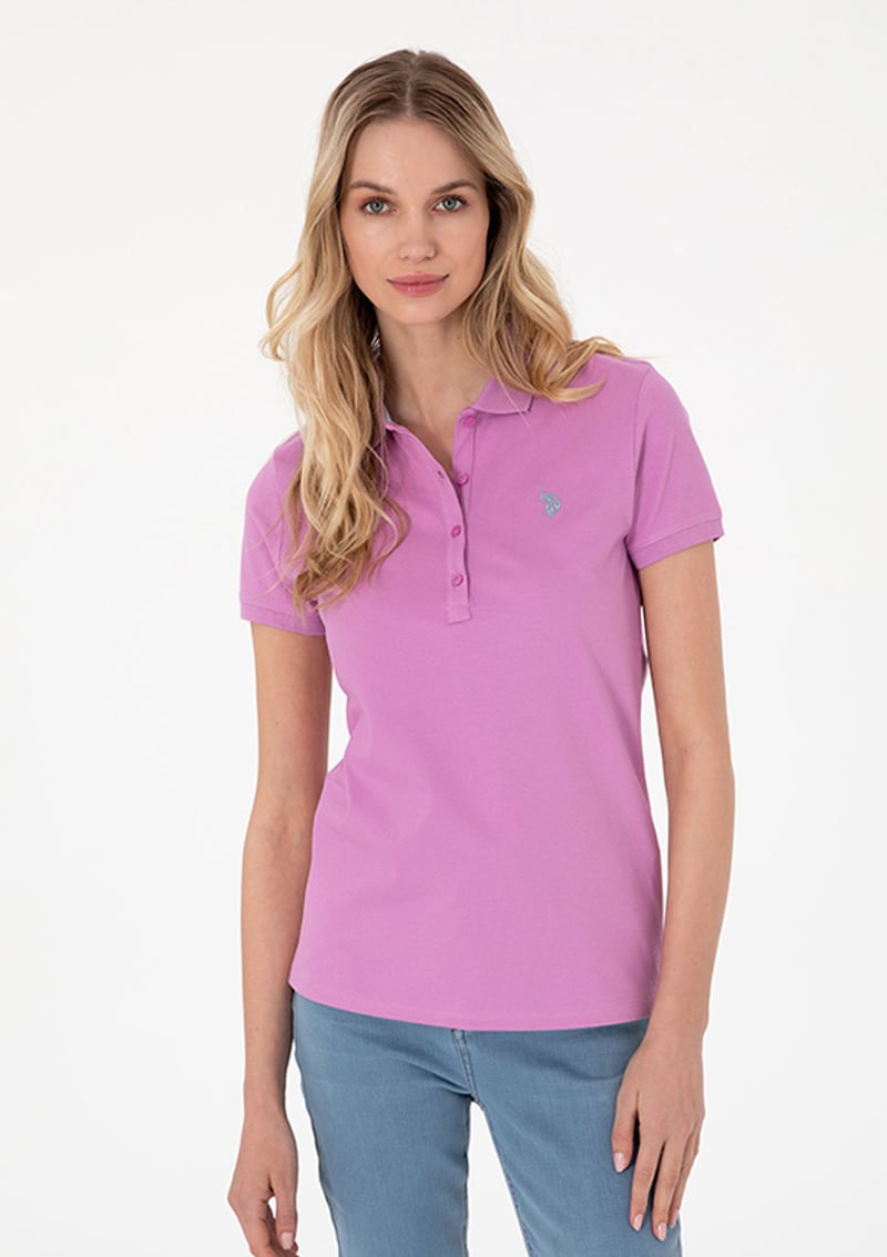 T117021760.2075027 Kadın Pembe Basic T-shirt