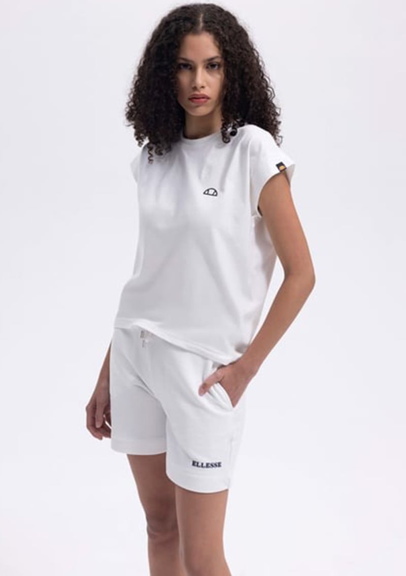 Ef450 Kadın Beyaz Baskılı T-shirt