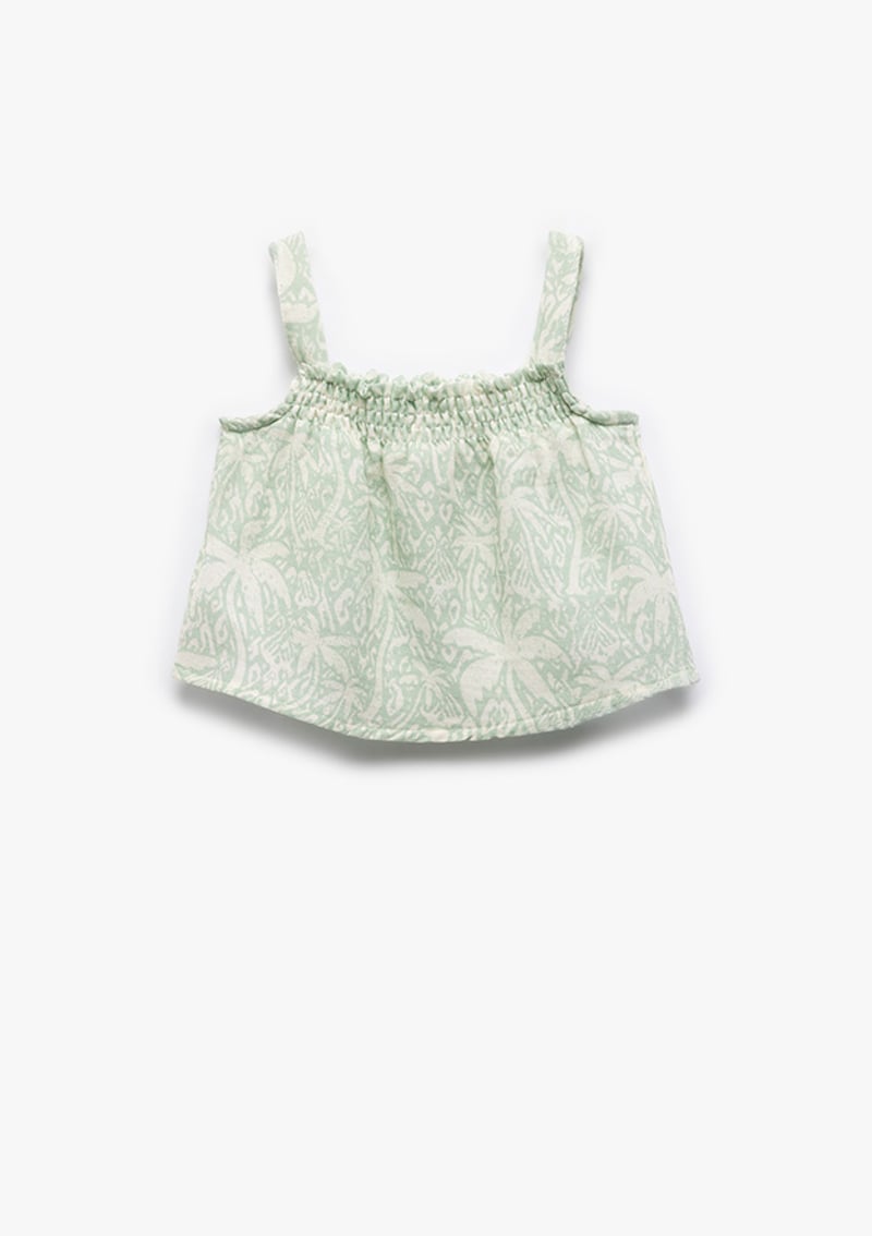 5Smg60034Aw Kız Bebek Yeşil Bluz