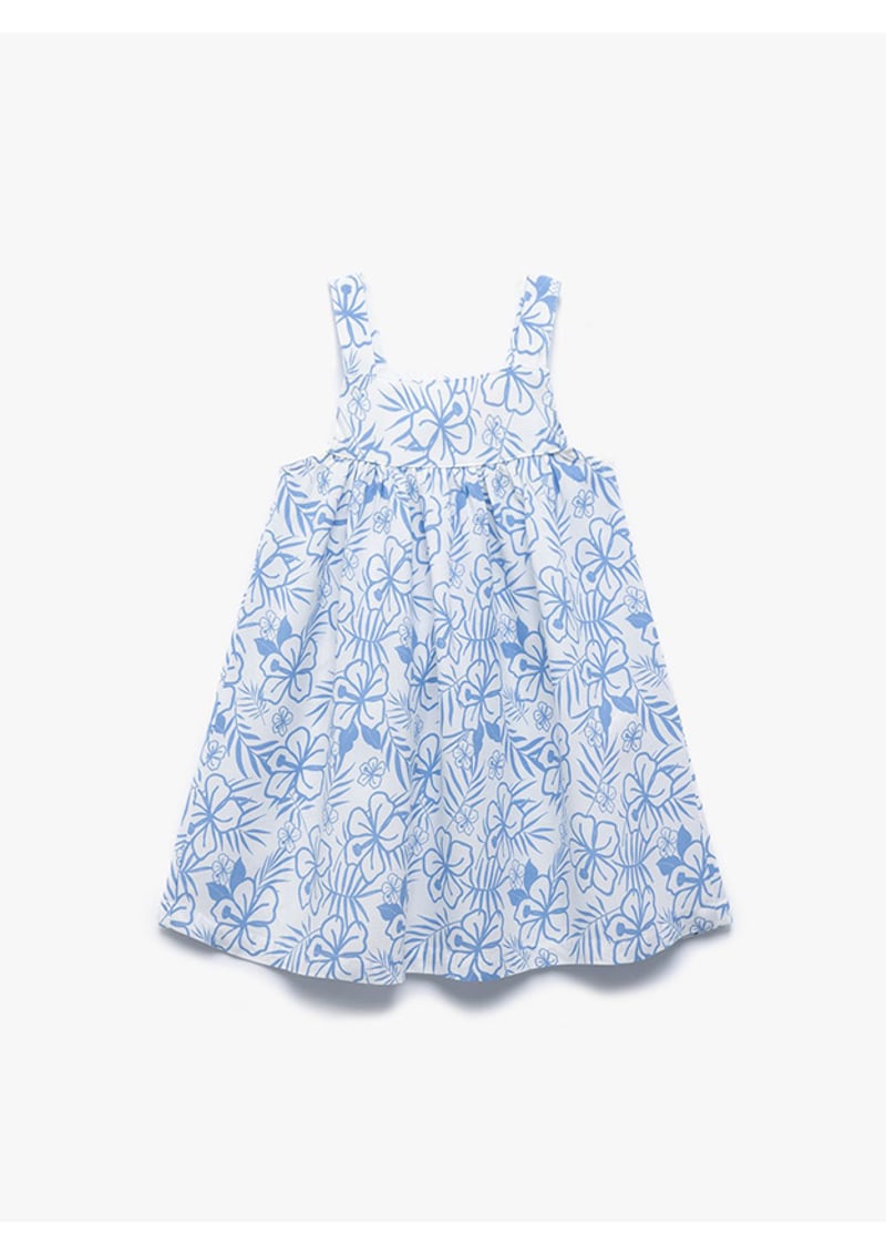 5Smg80044Aw Kız Bebek Beyaz Elbise