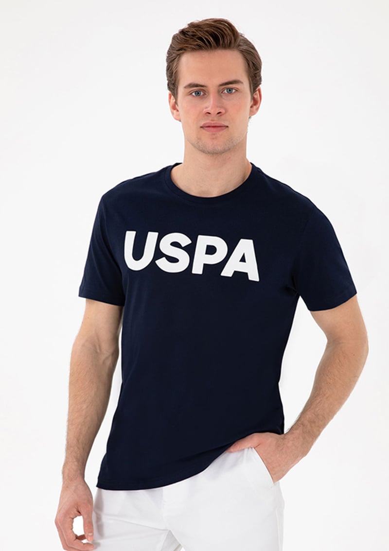 T117022426.2084588 Erkek Lacivert Basic T-shirt
