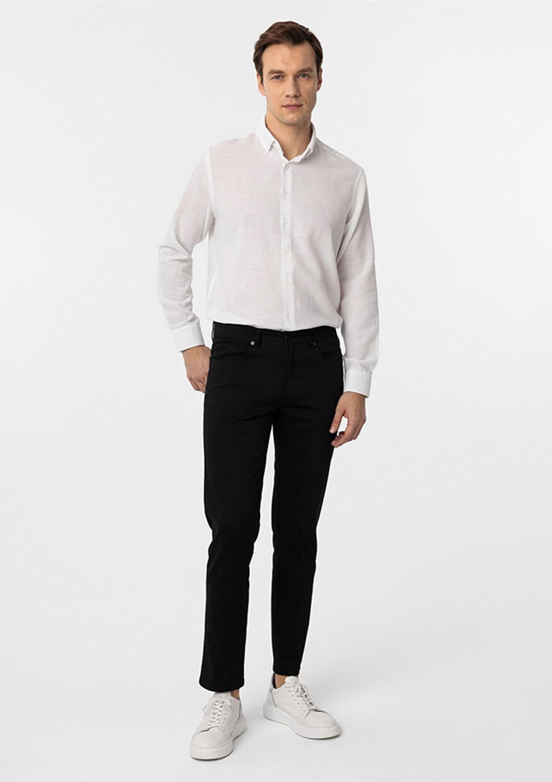 Pn2020500691 Erkek Siyah Pantolon