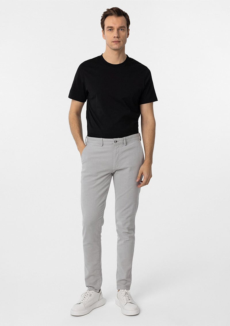 Pn2020500681 Erkek Gri Pantolon