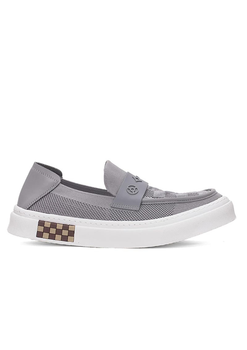 25Y501-7 Gr Erkek Gri Casual Ayakkabı