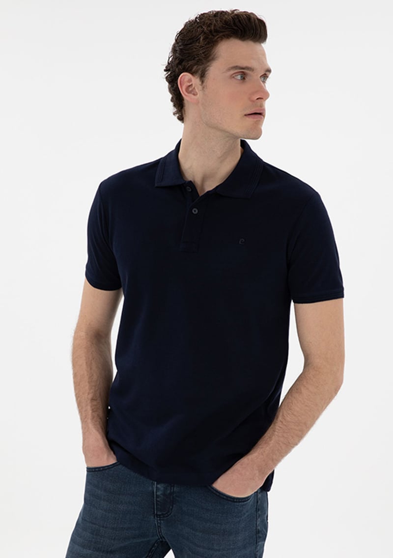 T117001000.2131539 Erkek Lacivert T-shirt