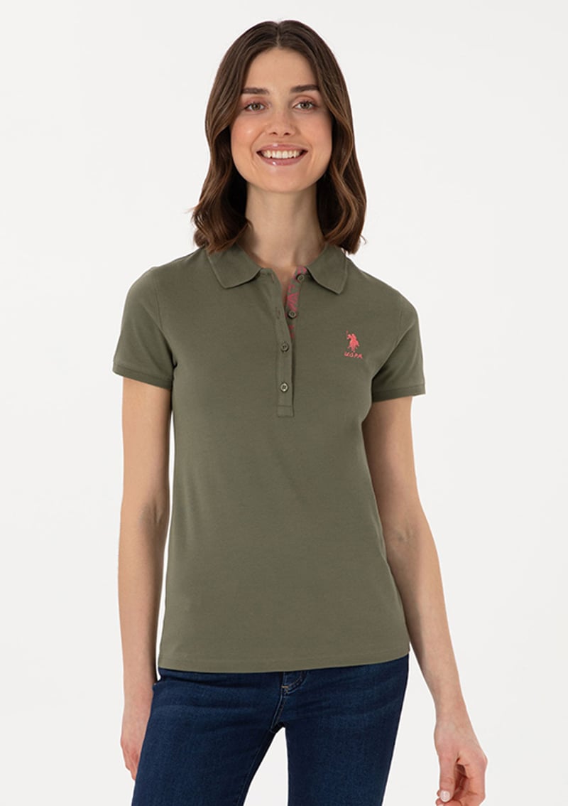 T117021814.2080749 Kadın Yeşil Basic T-shirt