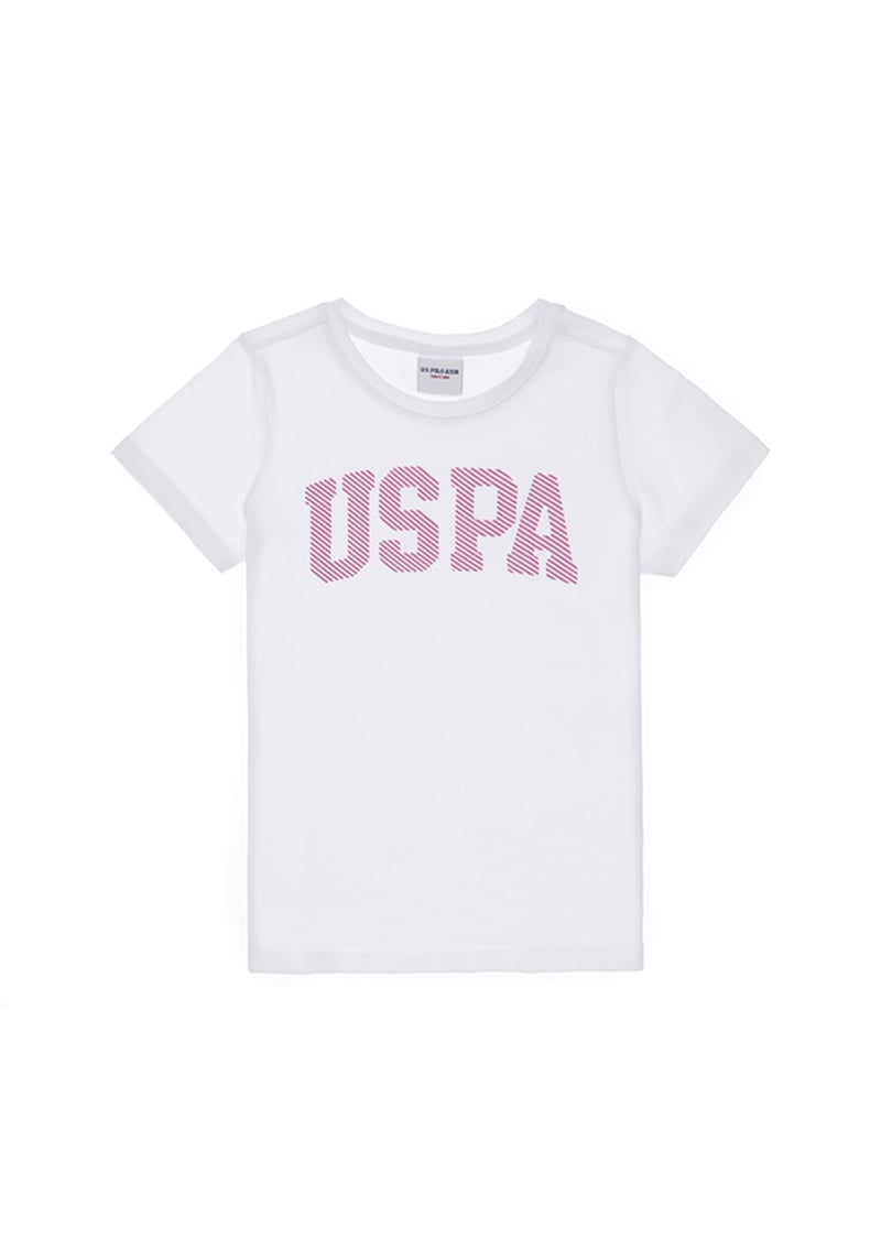 T117017395.2088525 Kız Çocuk Beyaz Basic T-shirt