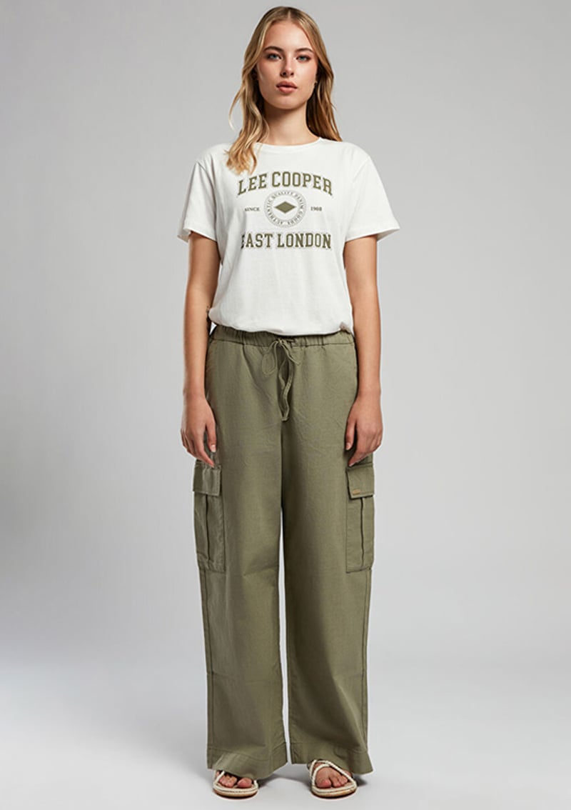 252 Lcf 221004 Kadın Yeşil Pantolon