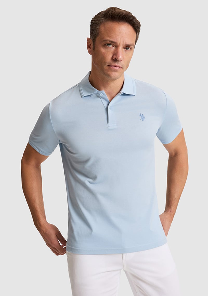 T117184325.Pu-12775 Erkek Mavi Basic T-shirt