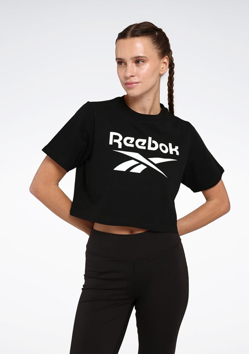 Lc 8000 Kadın Siyah Kısa Kol T-shirt