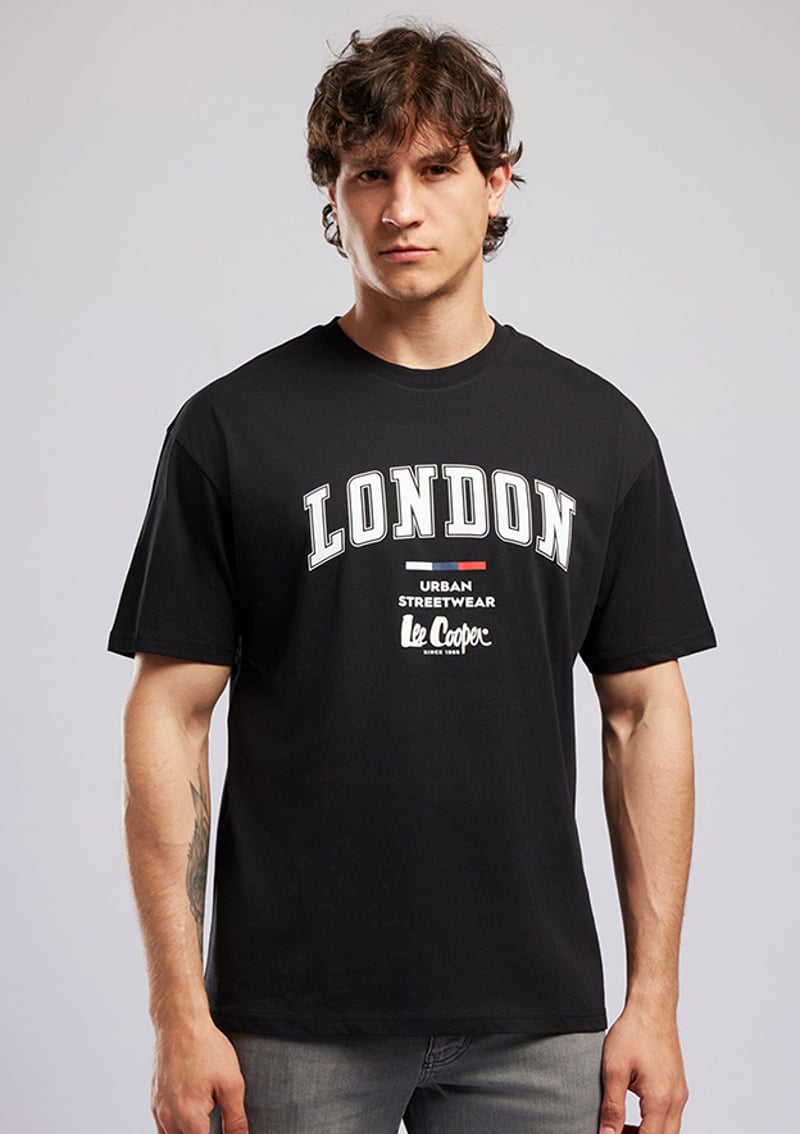 262 Lcm 242021 Erkek Siyah O Yaka T-shirt
