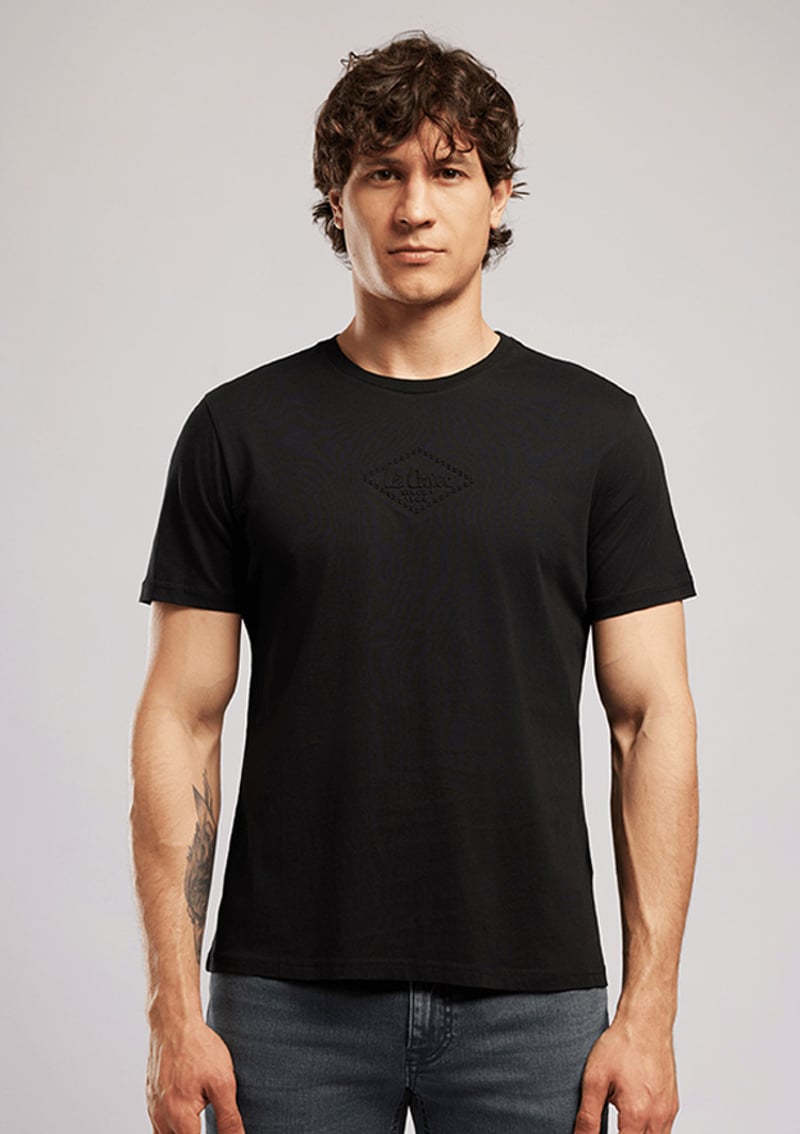 262 Lcm 242007 Erkek Siyah O Yaka T-shirt