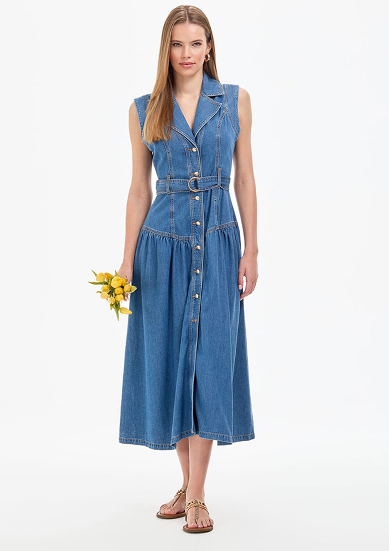 T117242816.Pu-10168 Kadın Mavi Elbise