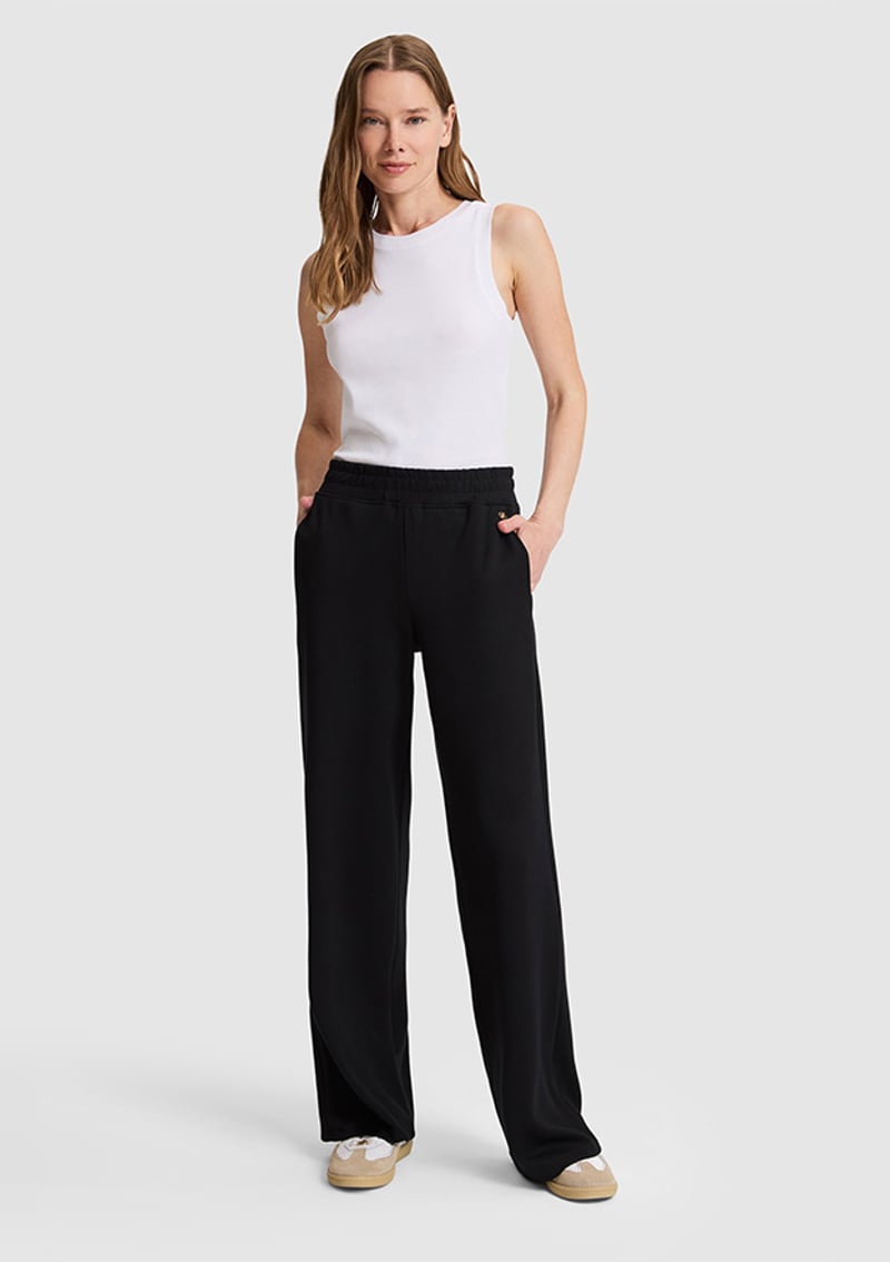 T117212200.Pu-10070 Kadın Siyah Pantolon