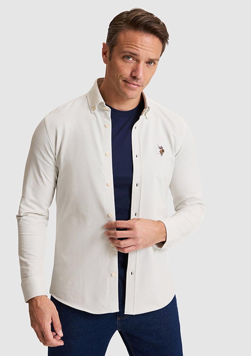 T117232150.Pu-11219 Erkek Beyaz Gömlek