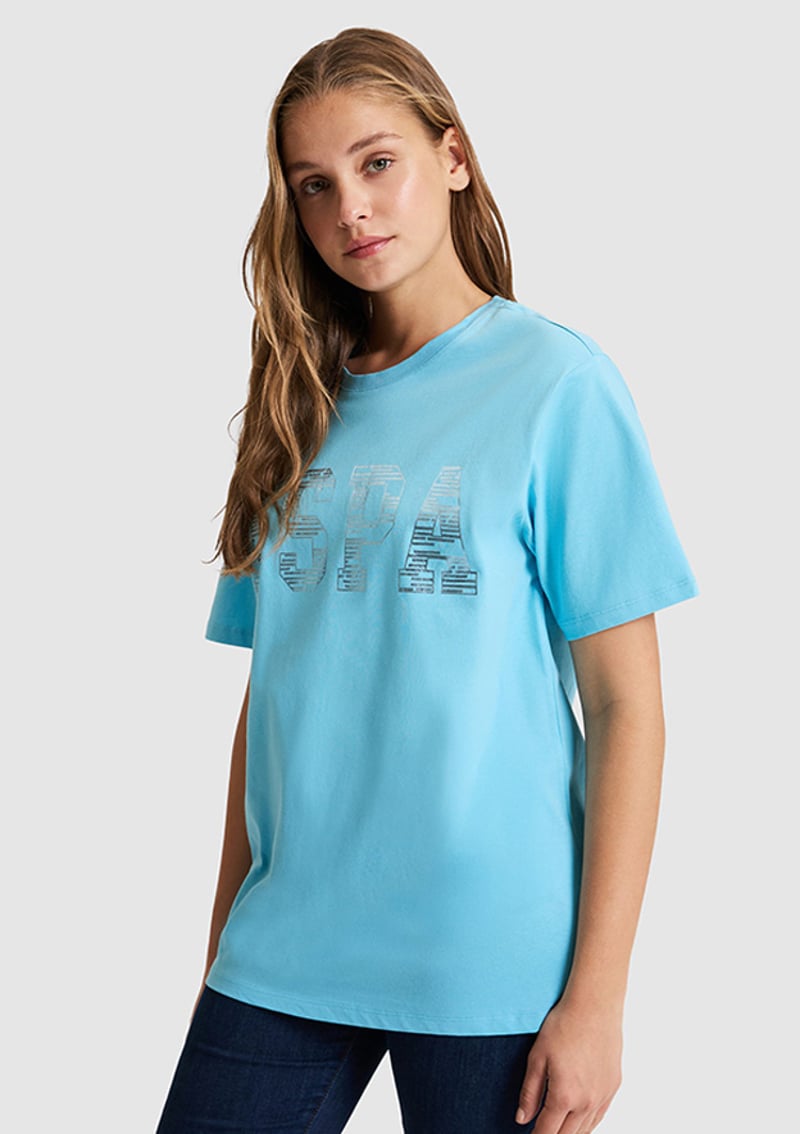 T117216287.Pu-8788 Kadın Mavi T-shirt