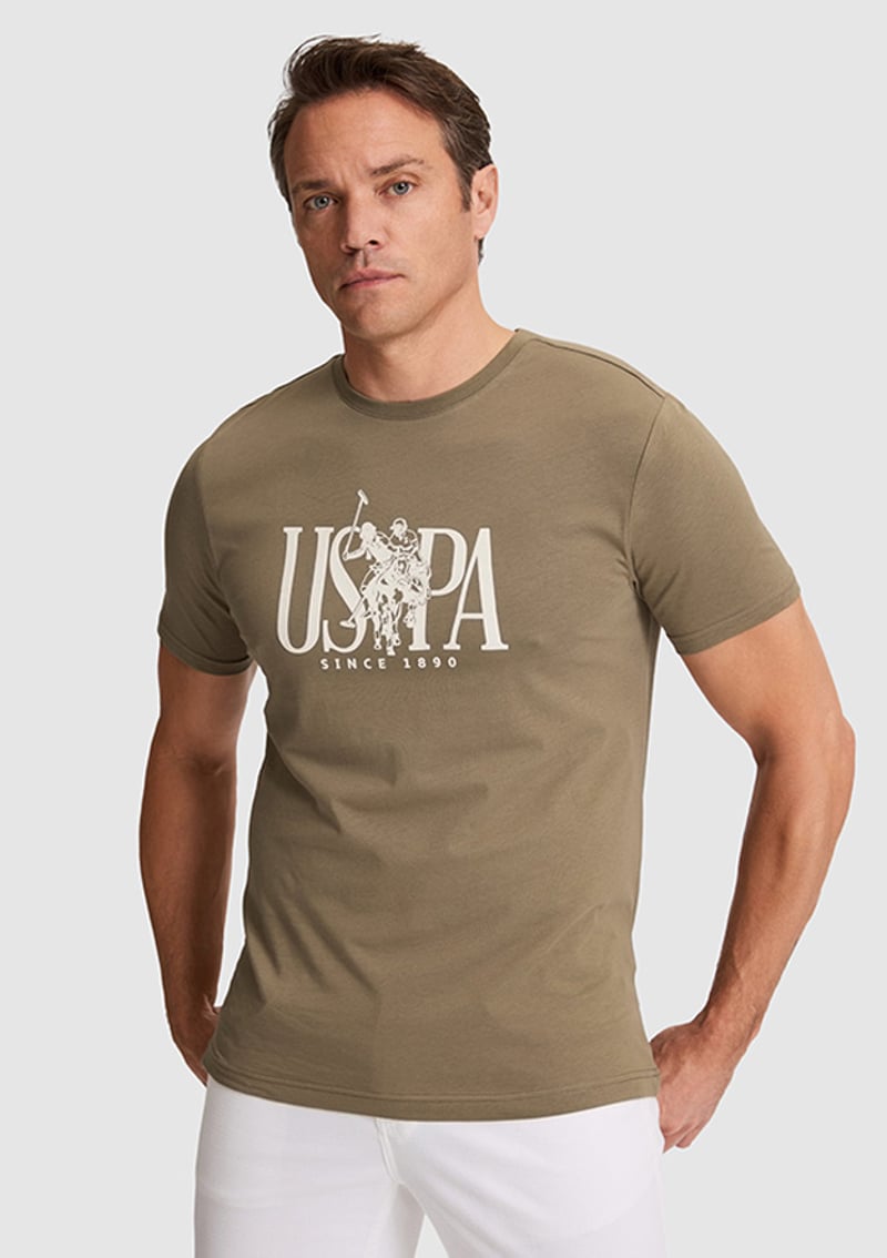 T117215360.Pu-10369 Erkek Yeşil Regular T-shirt