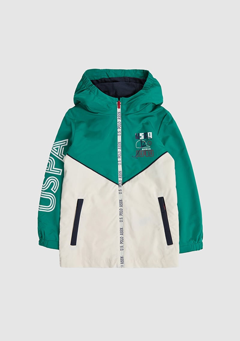 T117172267.Pu-9235 Erkek Çocuk Yeşil Mont
