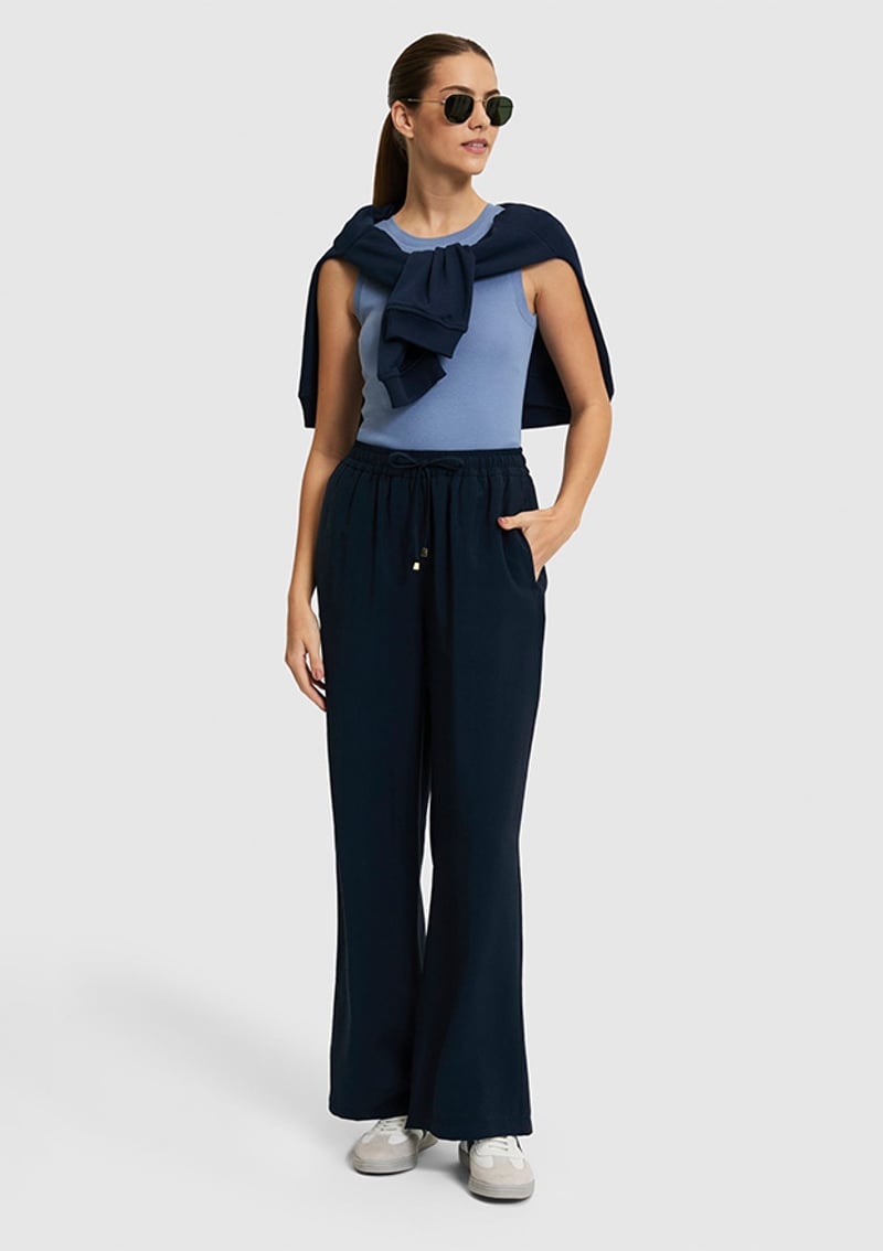 T117235263.Pu-9812 Kadın Lacivert Pantolon