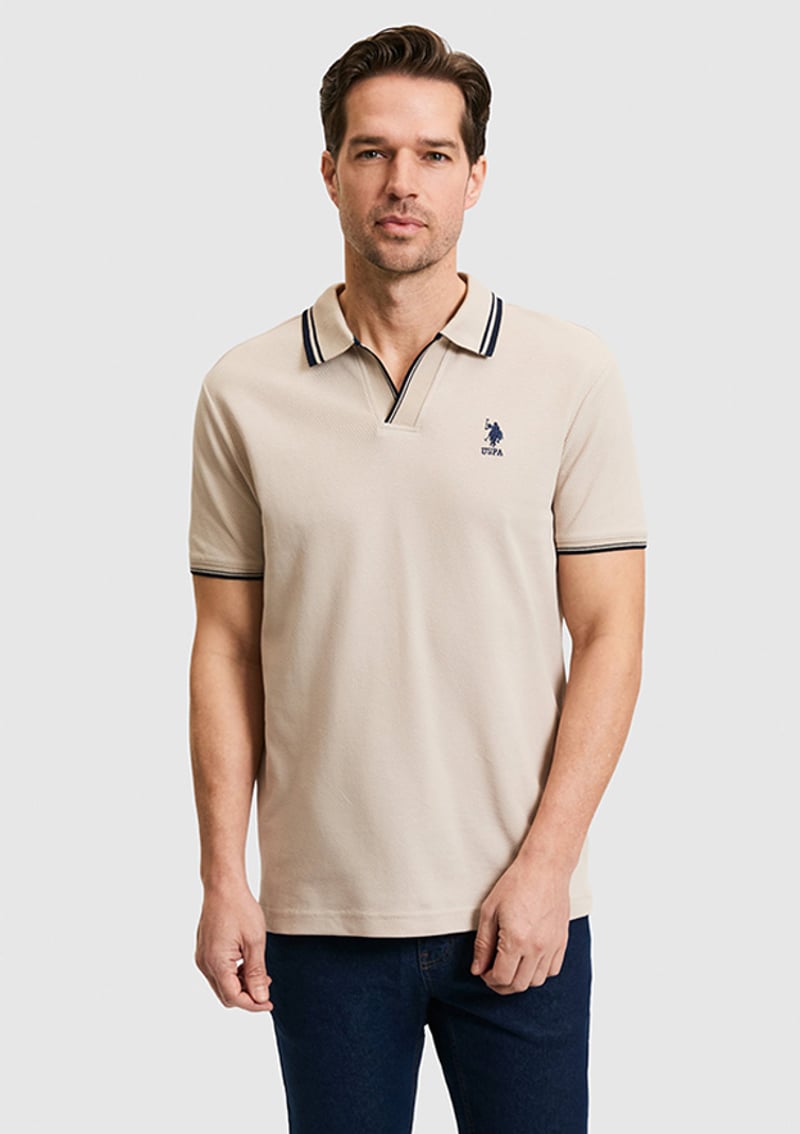 T117225398.Pu-8893 Erkek Bej T-shirt