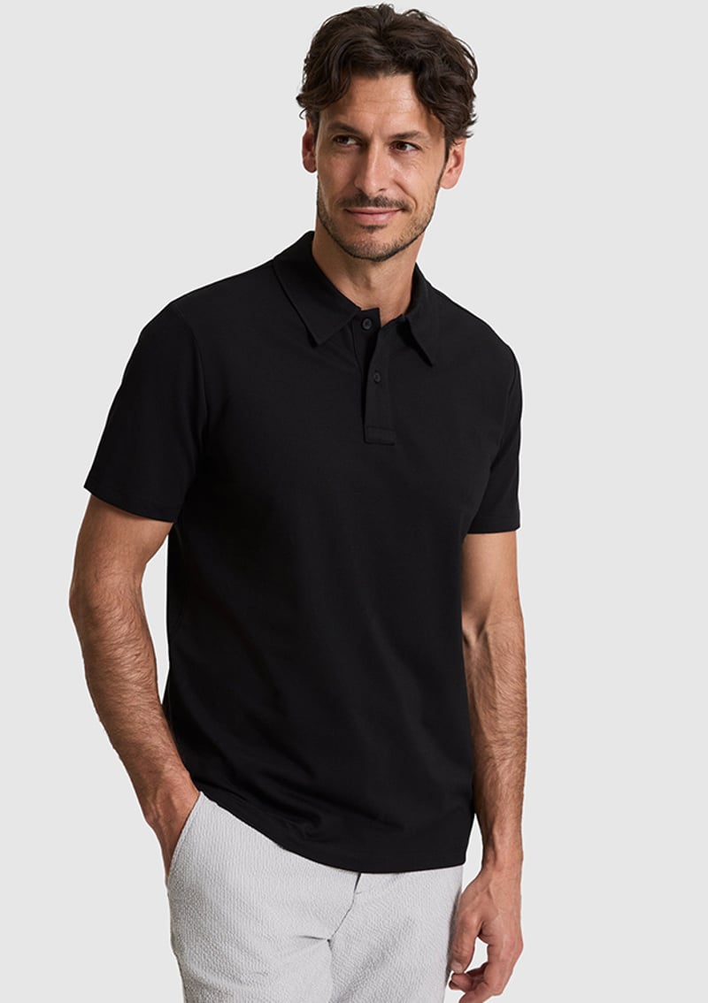 T117228246.Pu-11033 Erkek Siyah Regular T-shirt