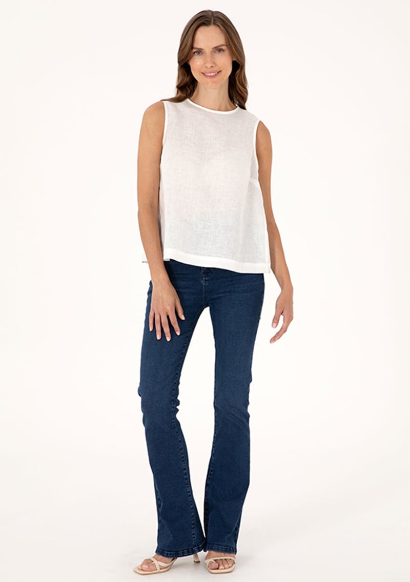 T117086444.2289375 Kadın Lacivert Jean Pantolon