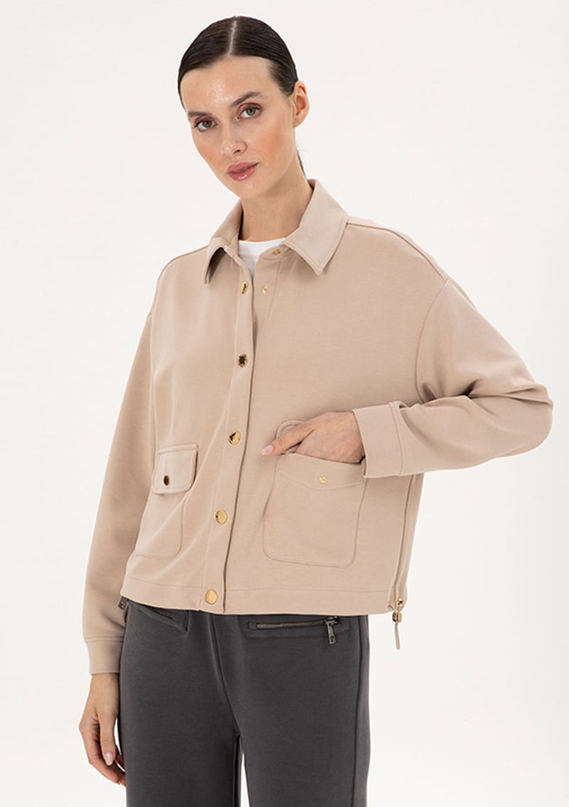 T116982668.1834524 Kadın Bej Sweatshirt