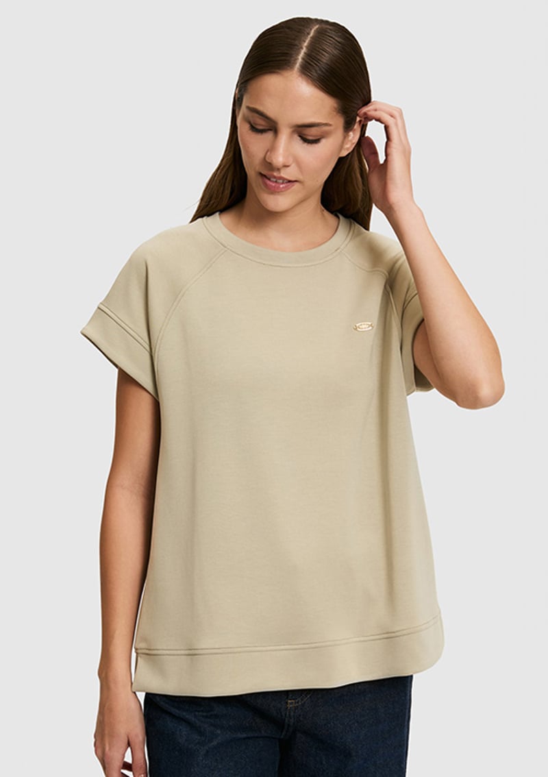 T117212162.Pu-10046 Kadın Yeşil Regular T-shirt