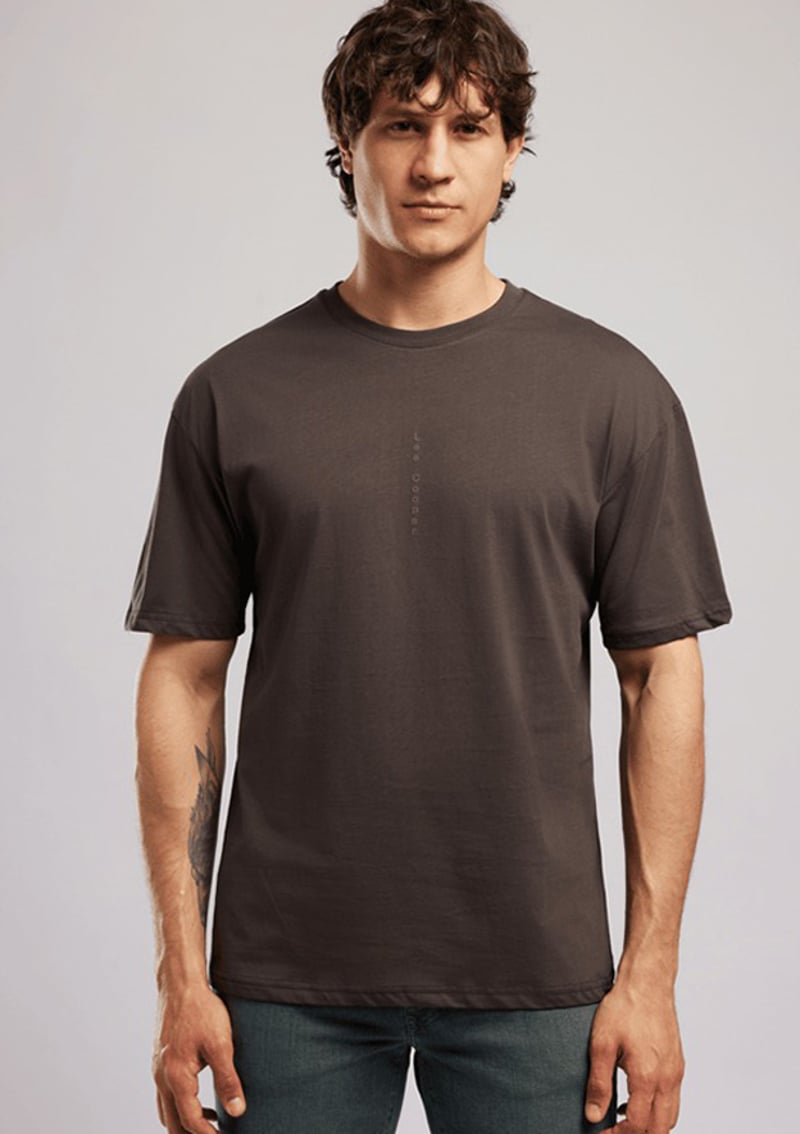 262 Lcm 242015 Erkek Kahverengi O Yaka T-shirt