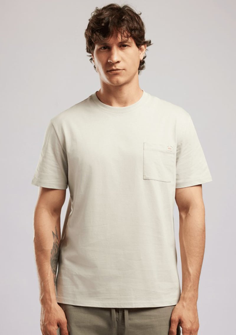 262 Lcm 242003 Erkek Bej O Yaka T-shirt