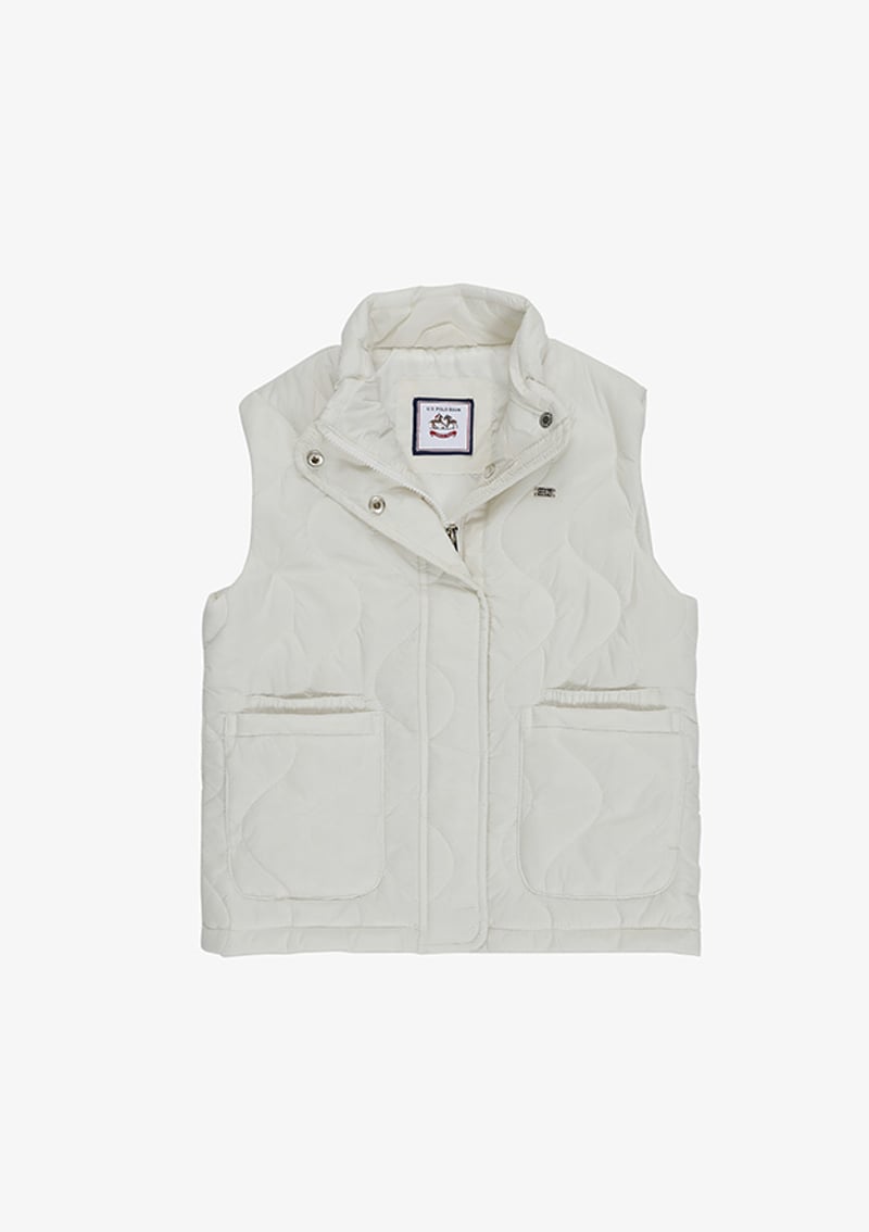 T117169102.Pu-9232 Kız Çocuk Beyaz Yelek