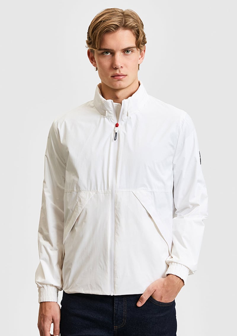 T117172201.Pu-9015 Erkek Beyaz Mont
