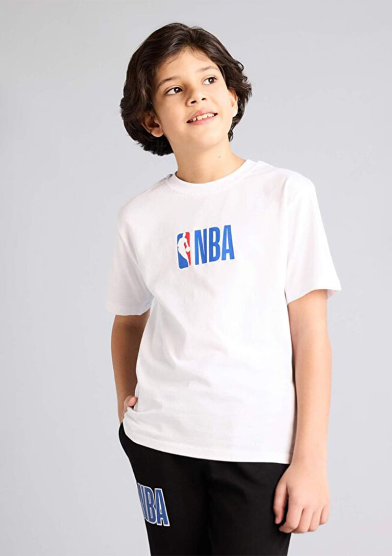 G7616A8Dfa Erkek Çocuk Beyaz Kısa Kol T-shirt