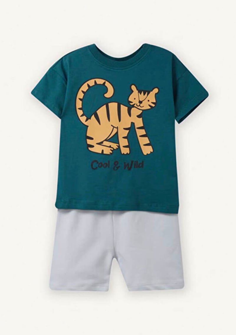 G8114A5Dfa Erkek Bebek Yeşil Eşofman