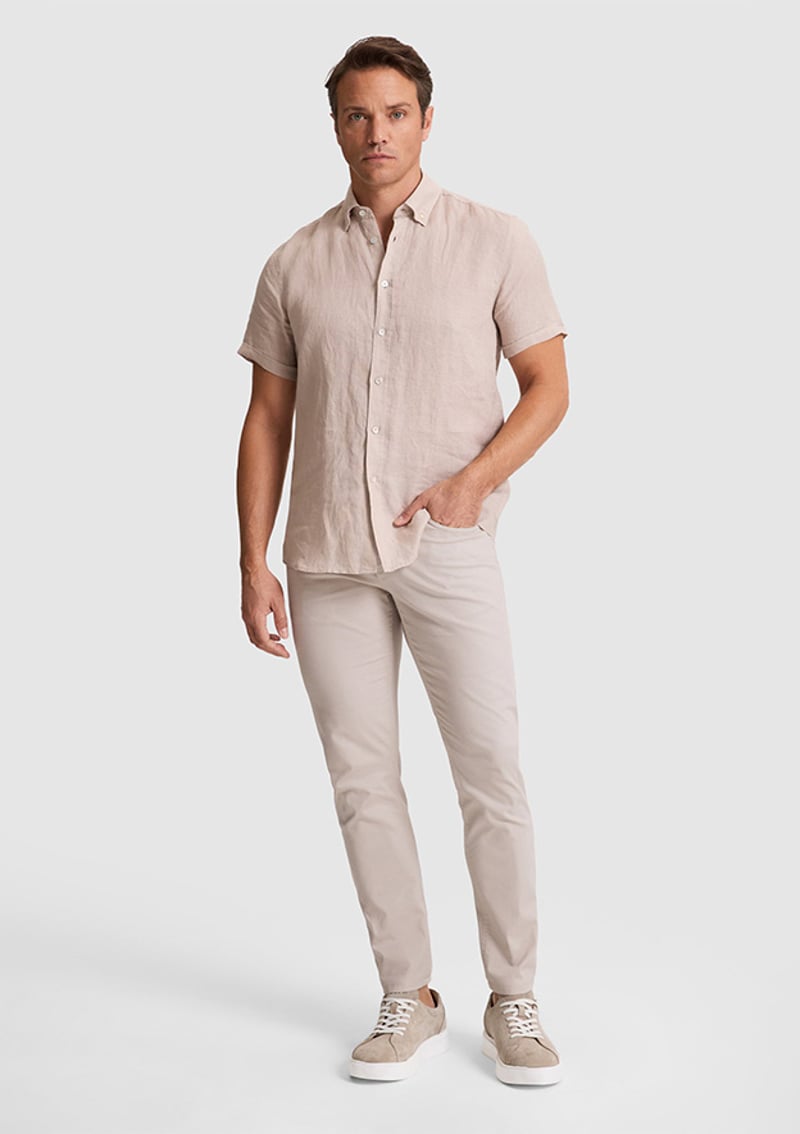 T117235984.Pu-8802 Erkek Bej Pantolon