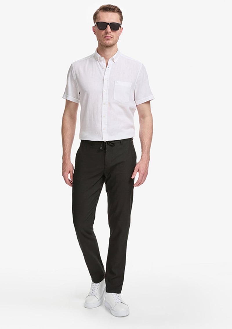 T117207821.Pu-10878 Erkek Siyah Pantolon