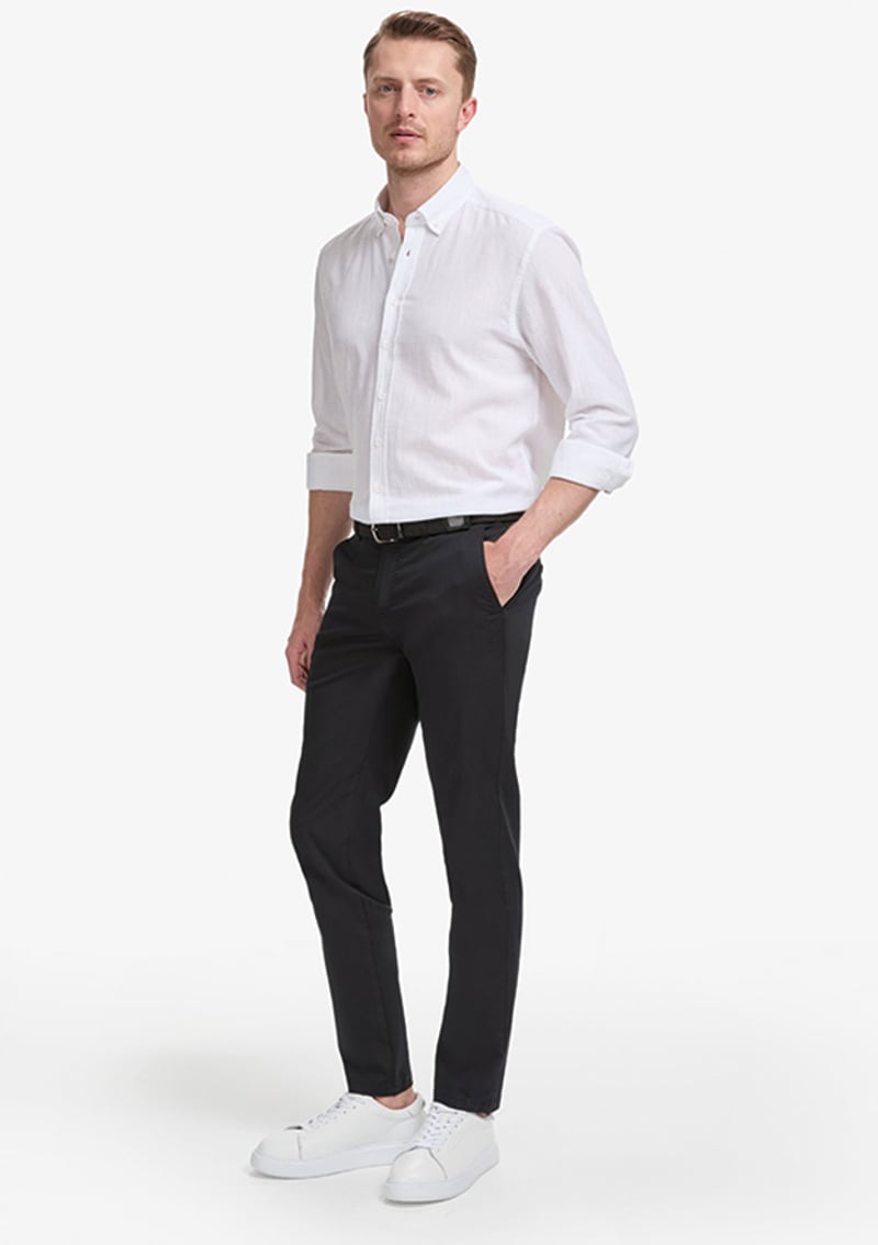 T117207610.Pu-9414 Erkek Siyah Pantolon