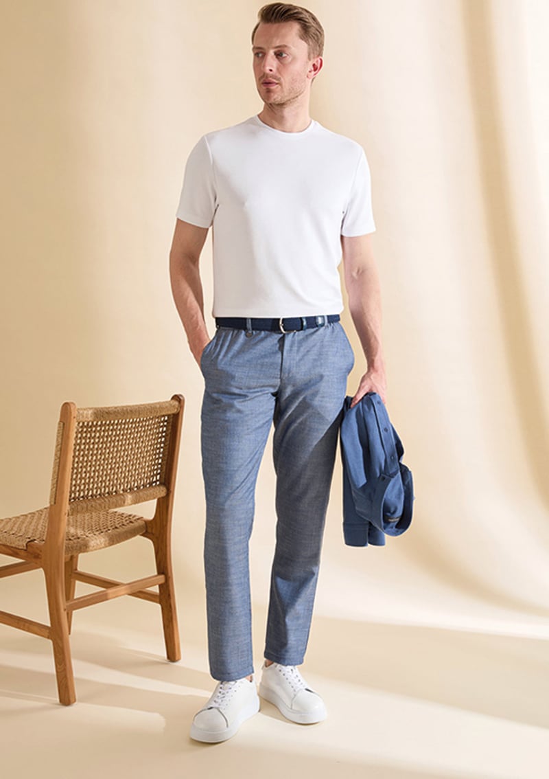 T117193315.Pu-10762 Erkek Mavi Pantolon